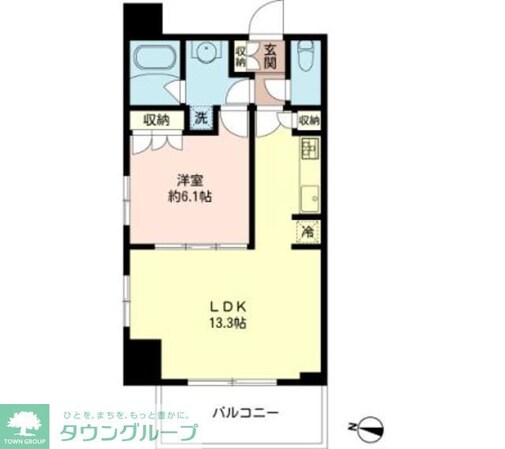 MFPRコート木場公園の物件間取画像